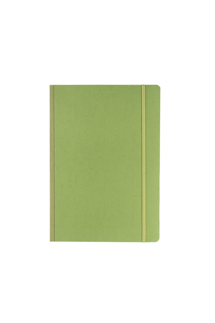 Fabriano Ecoqua Plus Sewn-Bound Notebook, 8.3" x 11.7", A4, 80 Sheets